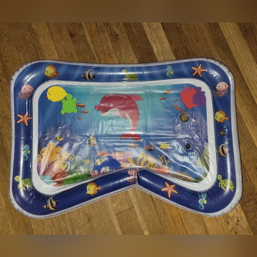 Colorful Ocean-Themed Kids Baby Water Play Mat